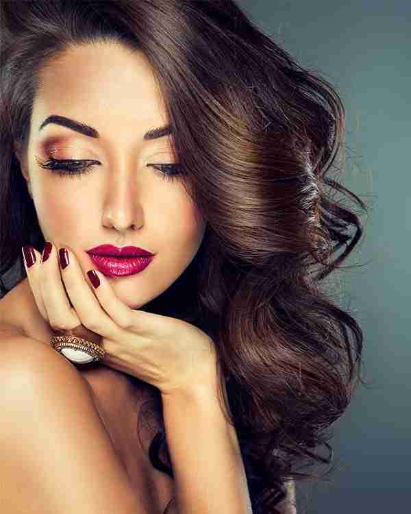 women after our special makeup