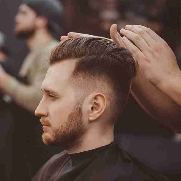 men haircut